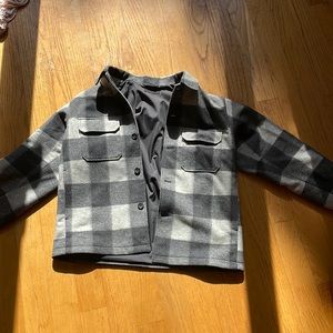 Uniqlo grey oversized shirt size medium